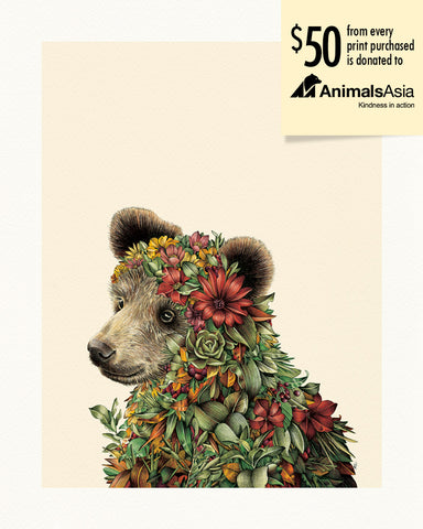 Bear Cub – Giclée Print