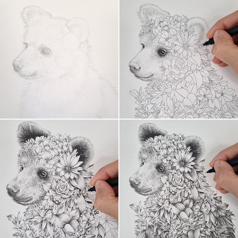 Bear Cub – Giclée Print