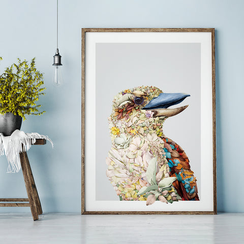 Kookaburra Portrait – Limited Edition Print