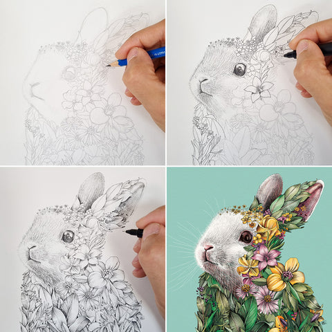 Rabbit – Giclée Print
