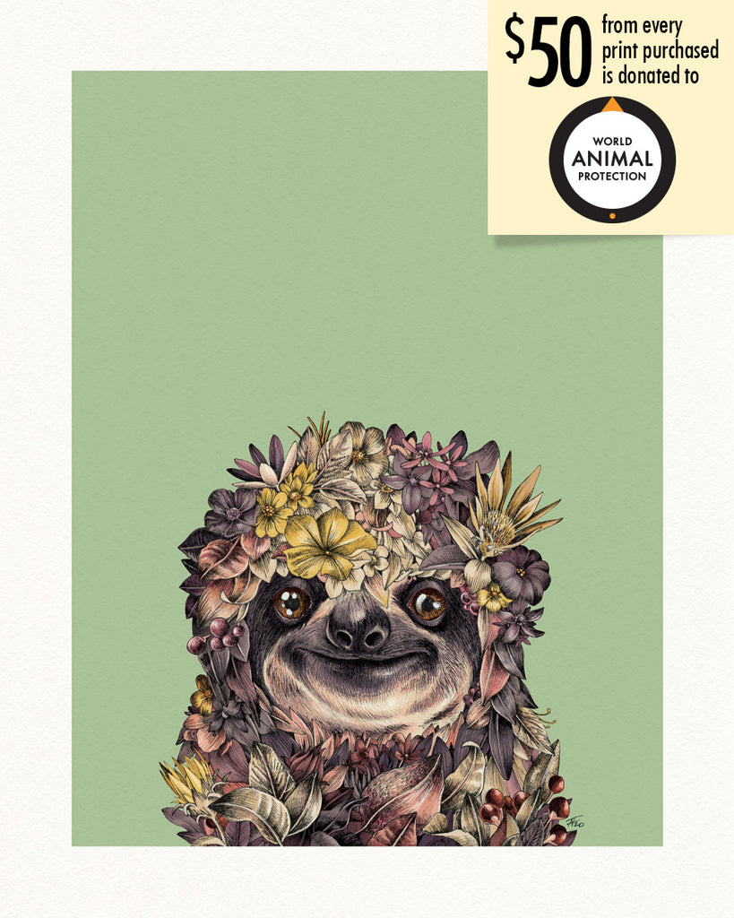 Sloth – Giclée Print