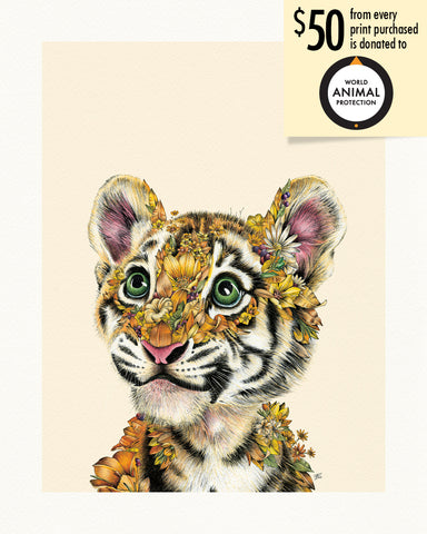 Tiger Cub – Giclée Print