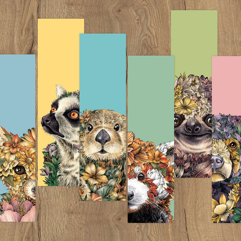 Bookmarks – Wild Planet Portrait Series (Set of 6)