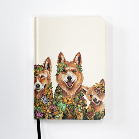 Hard Cover Writing Journal – Dingo Family