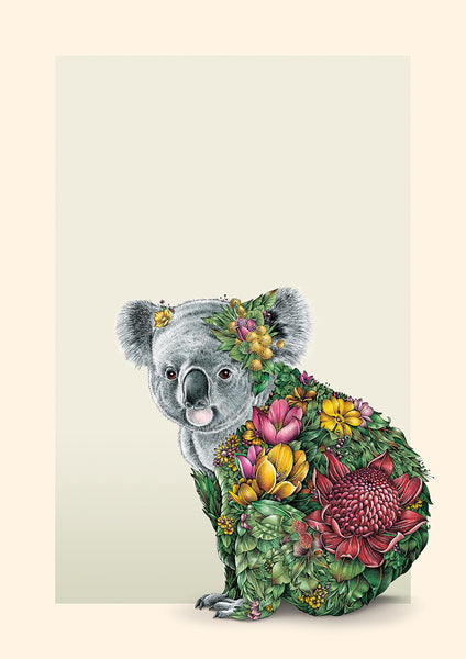Koala Bushwalk - Giclée Print – Marini Ferlazzo - Art for Wildlife