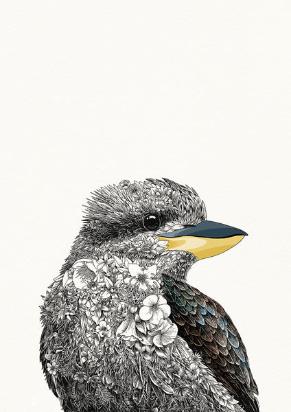 Laughing Kookaburra - Giclée Print – Marini Ferlazzo - Art for