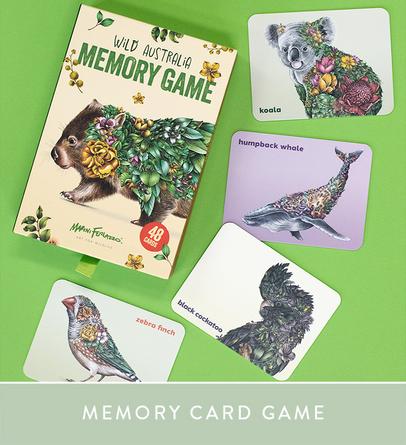 WILD AUSTRALIA MEMORY CARD GAME
