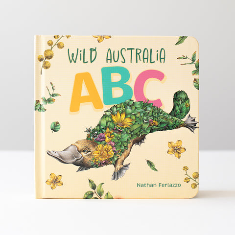 Wild Australia ABC Alphabet – Children's Board Book