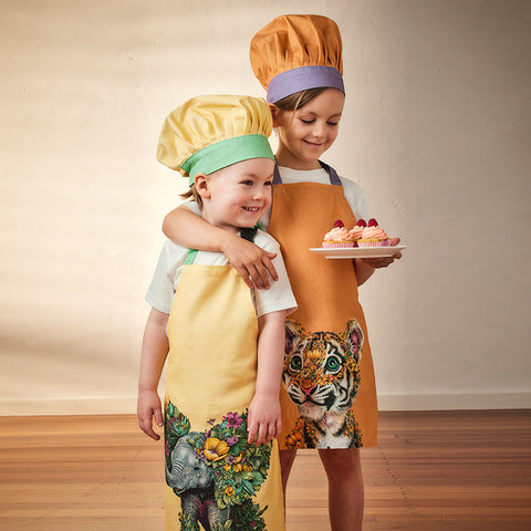 Kids Apron & Hat Set – Echidna