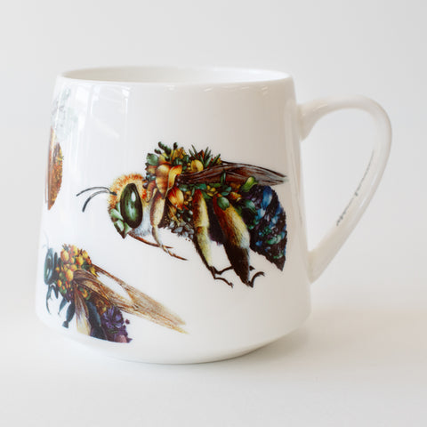 Mug 450ml – Australian Bees (PRE-ORDER AVAILABLE)