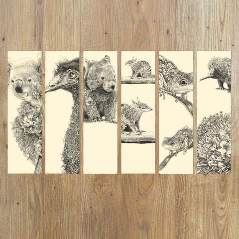 Bookmarks – Australian Friends (Set of 6)