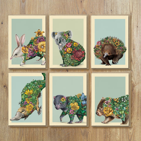 Greeting Cards – Australian Bushwalk (Set of 6)