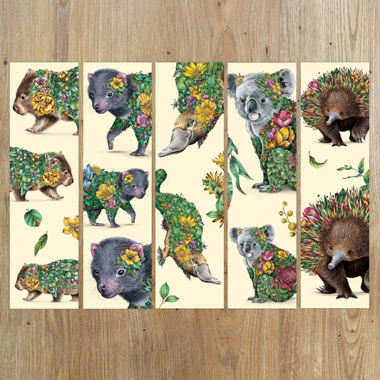 Bookmarks – Australian Bushwalk (Set of 5)