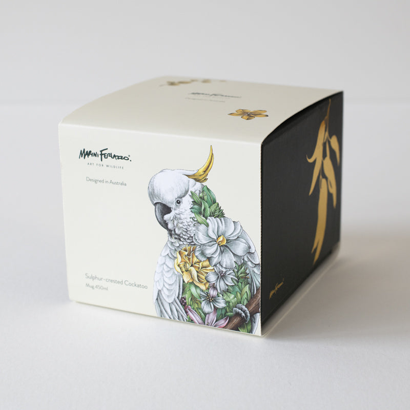 Mug 450ml – Sulphur-crested Cockatoo
