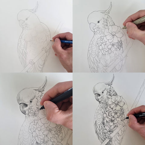 Mug 450ml – Sulphur-crested Cockatoo (PRE-ORDER AVAILABLE)