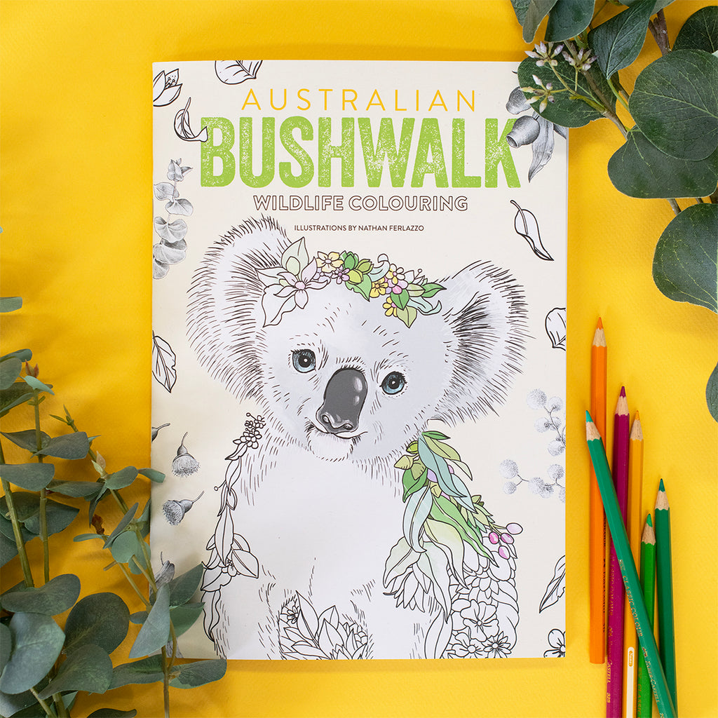 Colouring Book – Australian Bushwalk