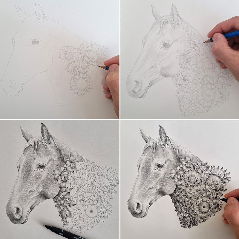 Horse Chinese Zodiac – Limited Edition Print