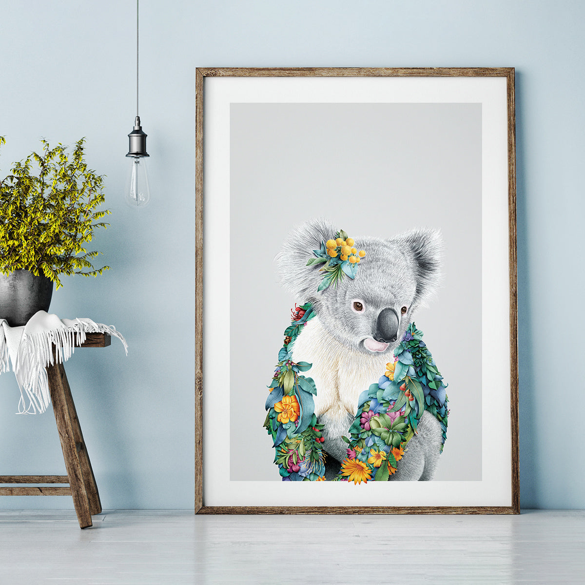 Koala Portrait – Limited Edition Print