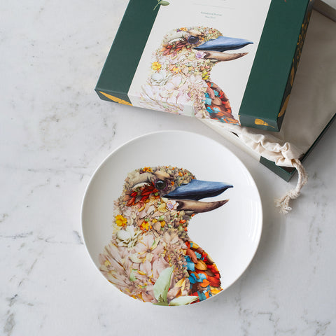 Plate 20cm – Kookaburra Portrait