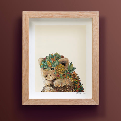 Lion Cub – Giclée Print