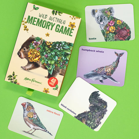 Memory Card Game – Wild Australia