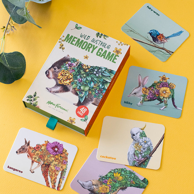 Memory Card Game – Wild Australia