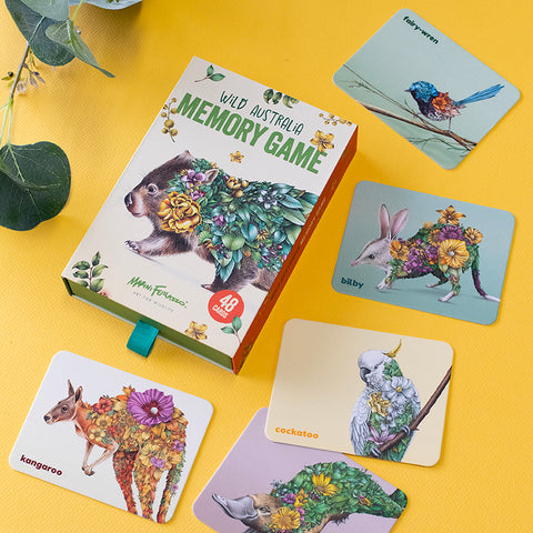 Memory Card Game – Wild Australia