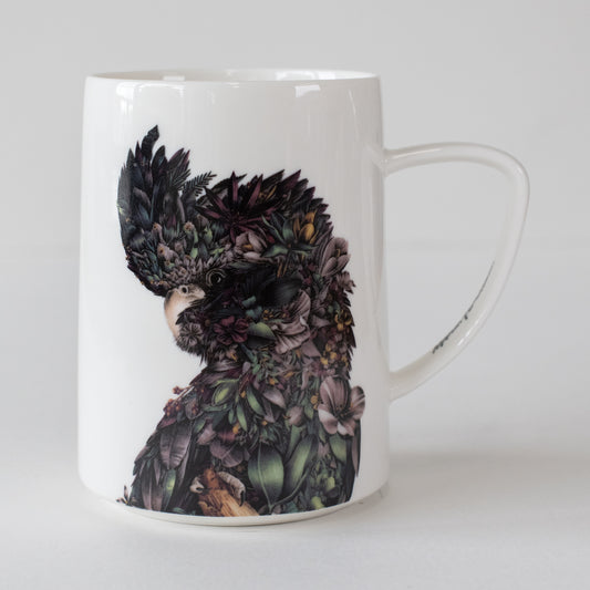 Tall Mug 450ml – Red-tailed Black Cockatoo