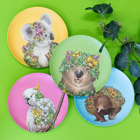 Wild Planet – Bamboo Plate Set of 4 (Australia)