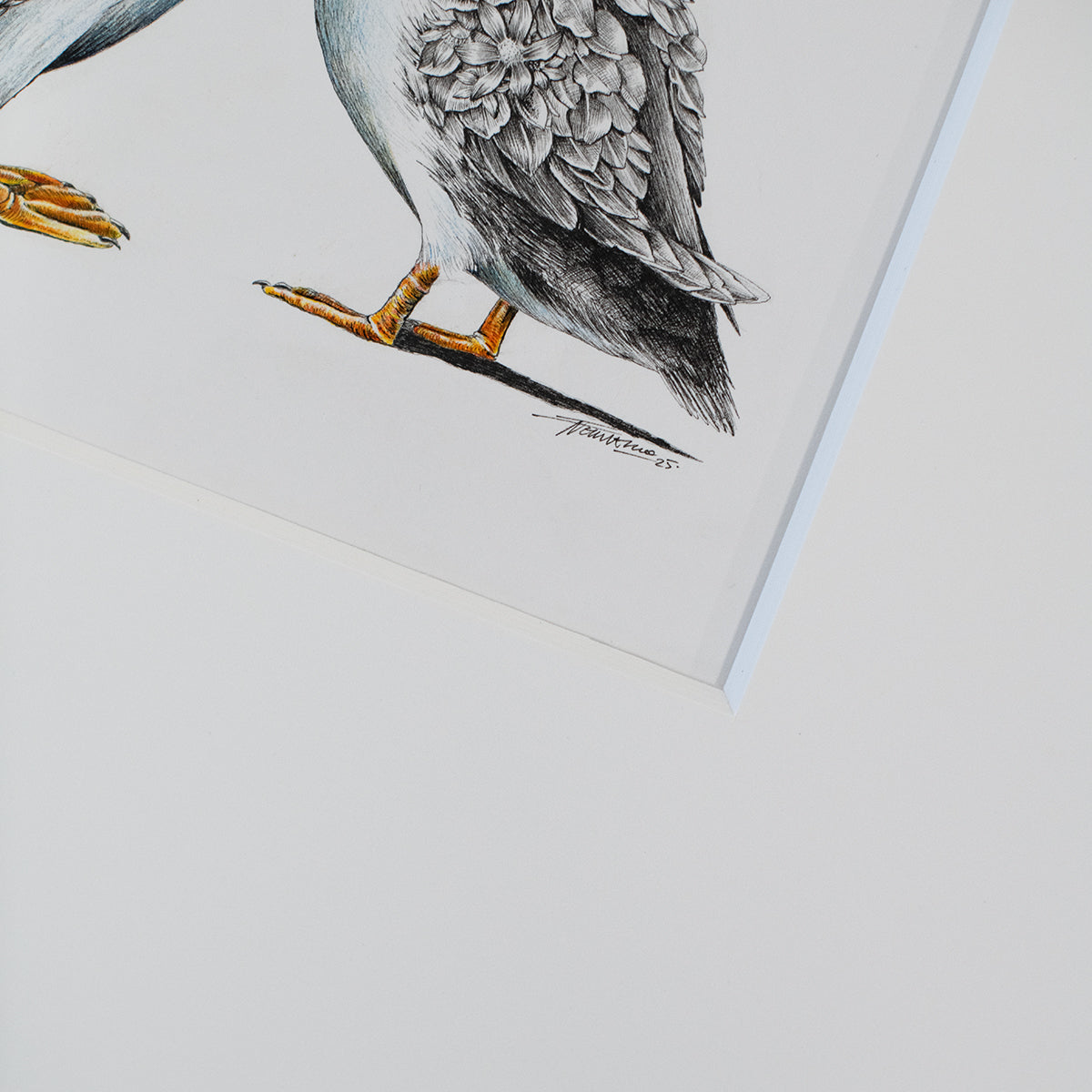 Puffin Couple – ORIGINAL