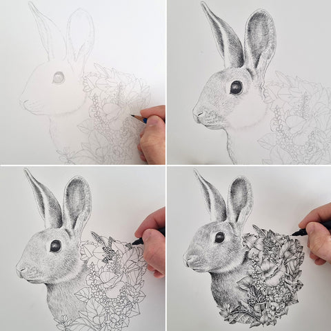 Rabbit Chinese Zodiac – Limited Edition Print