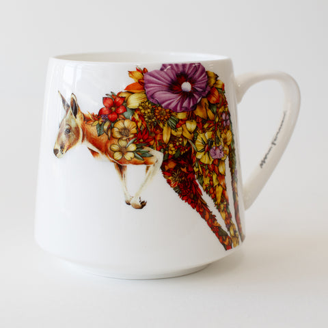 Mug 450ml – Red Kangaroo (PRE-ORDER AVAILABLE)