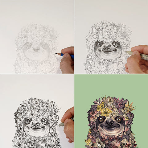 Sloth – Giclée Print