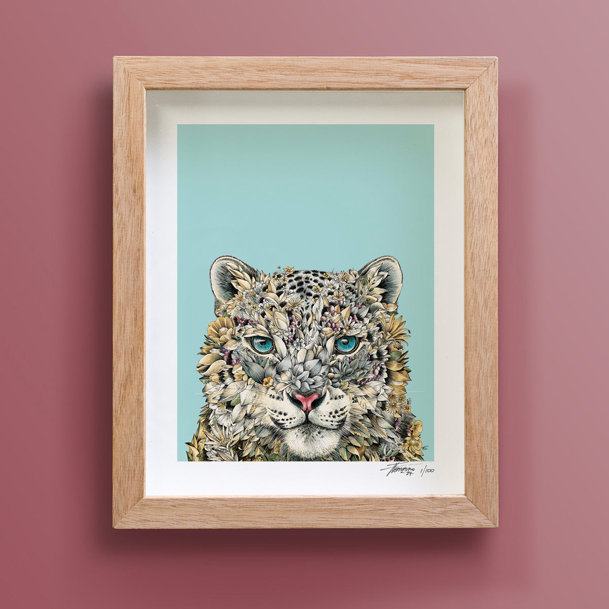 Snow Leopard – Giclée Print