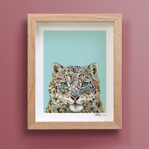 Snow Leopard – Giclée Print