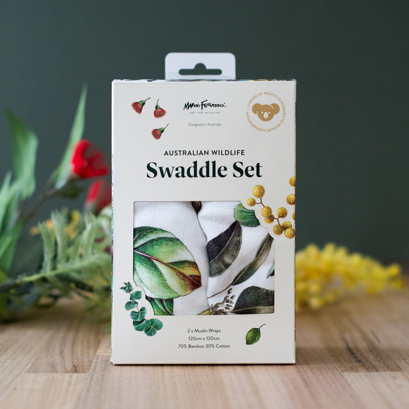 Muslin Wrap – Swaddle Set (LESS THAN PERFECT ITEM)