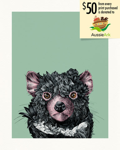 Tasmanian Devil – Giclée Print