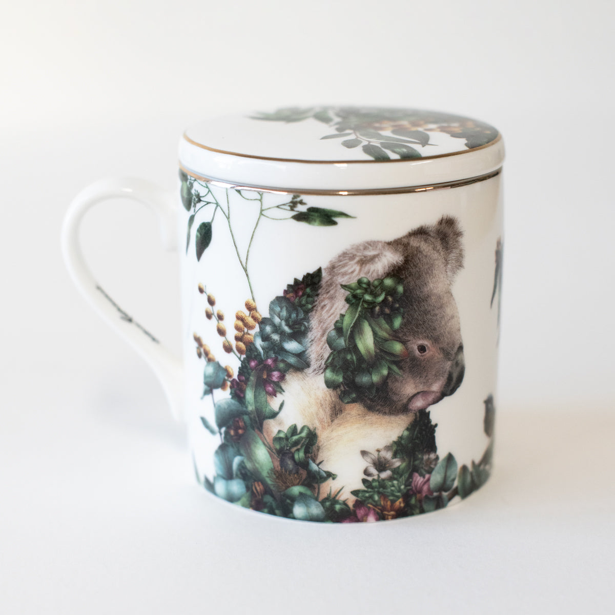 Tea Cup with Infuser 400ml – Koala & Wren