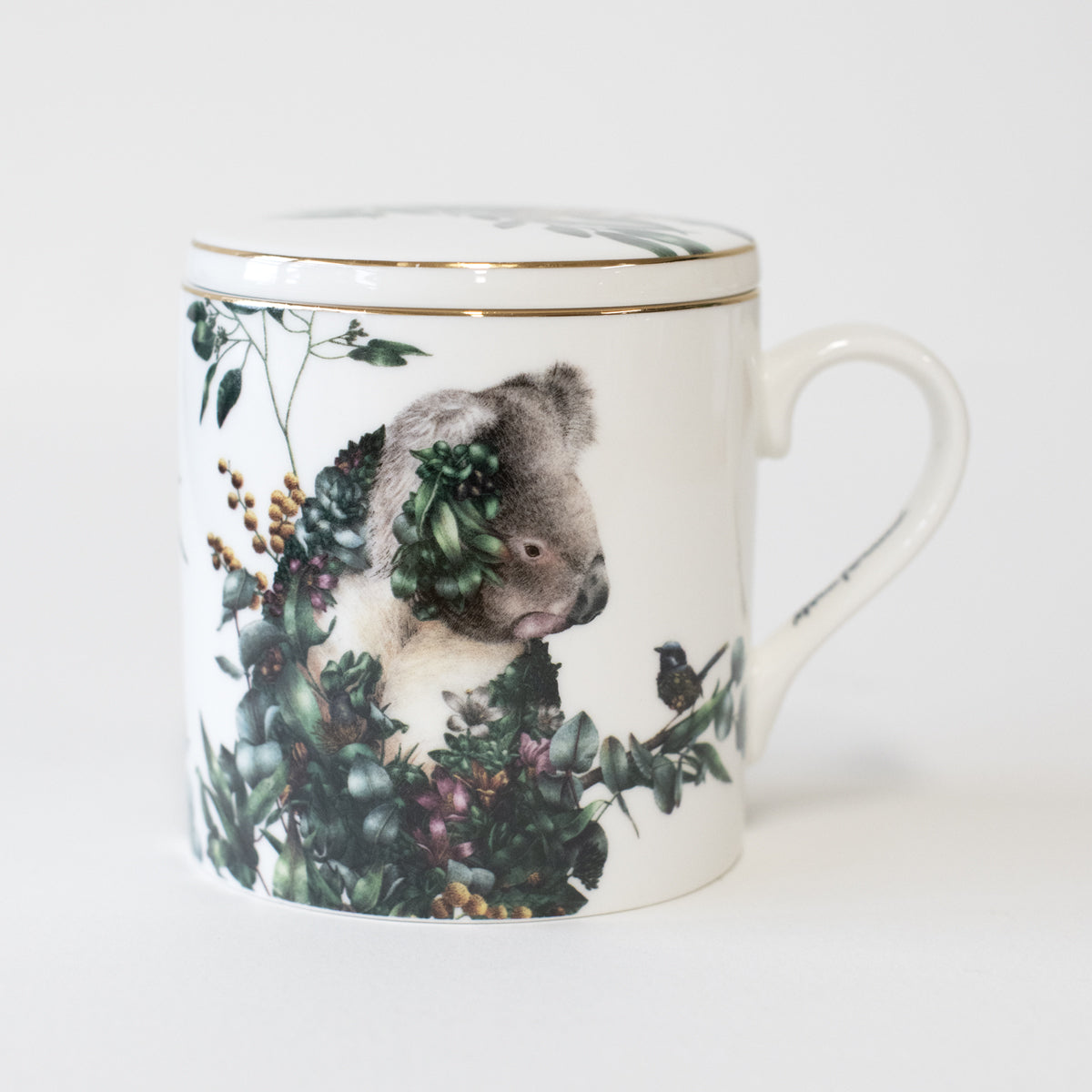 Tea Cup with Infuser 400ml – Koala & Wren