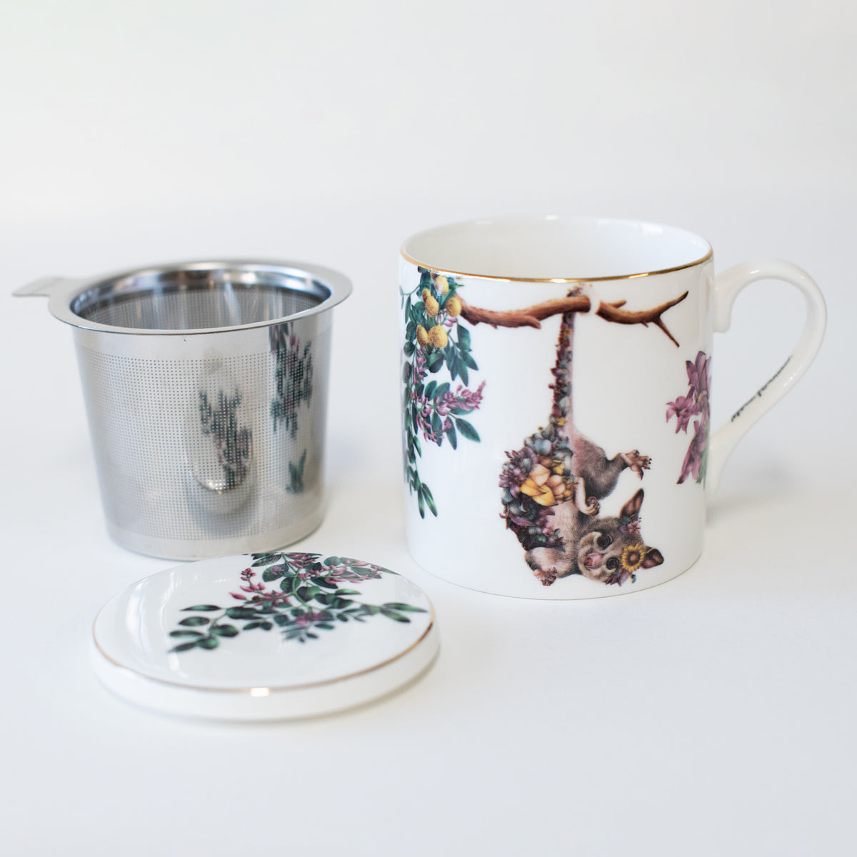 Tea Cup with Infuser 400ml – Ringtail Possum