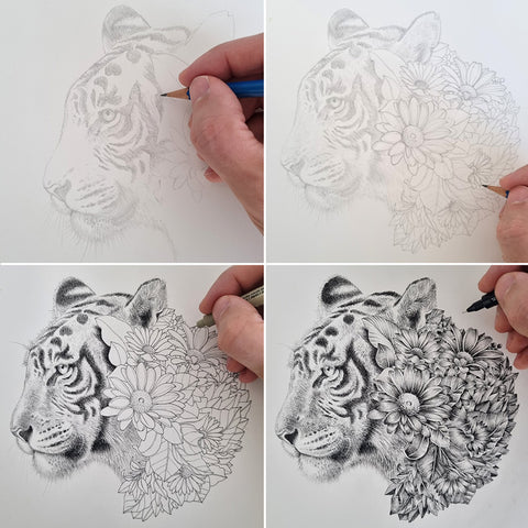 Tiger Chinese Zodiac – Limited Edition Print