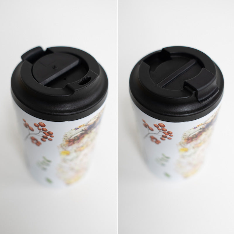 Double Wall Insulated Travel Cup – Kookaburra Portrait