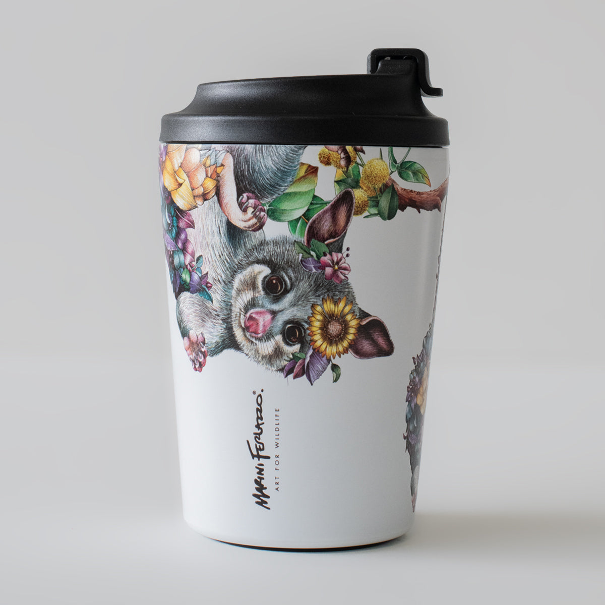 Double Wall Insulated Travel Cup – Ringtail Possum