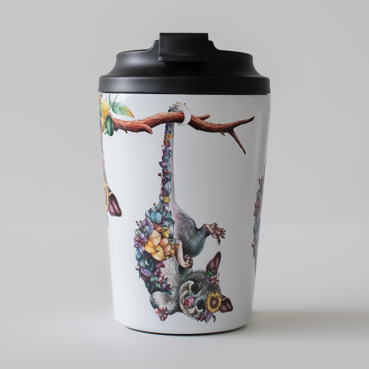 Double Wall Insulated Travel Cup – Ringtail Possum