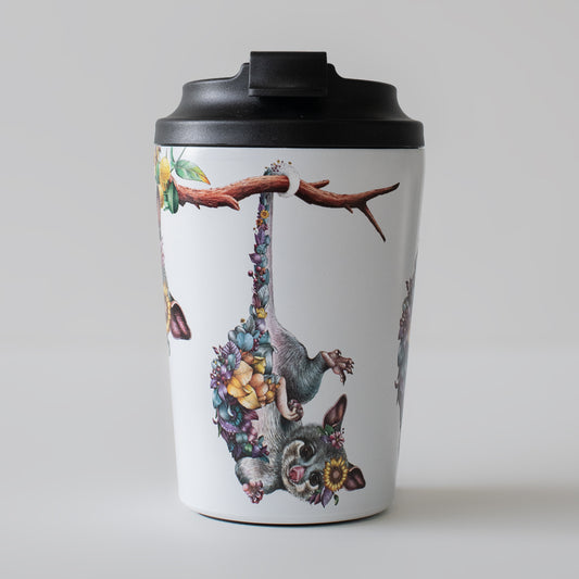 Double Wall Insulated Travel Cup – Ringtail Possum