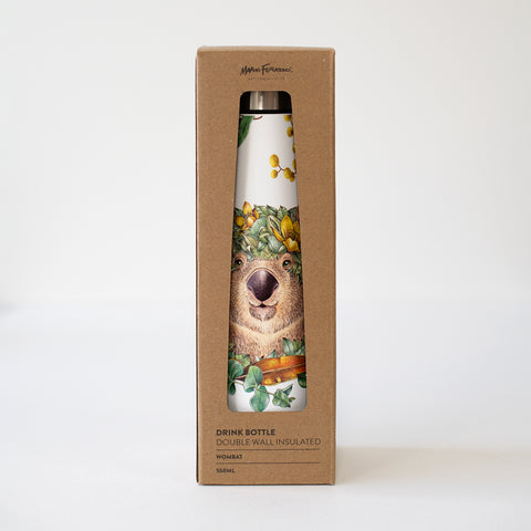 Double Wall Insulated Drink Bottle 550ml – Wombat