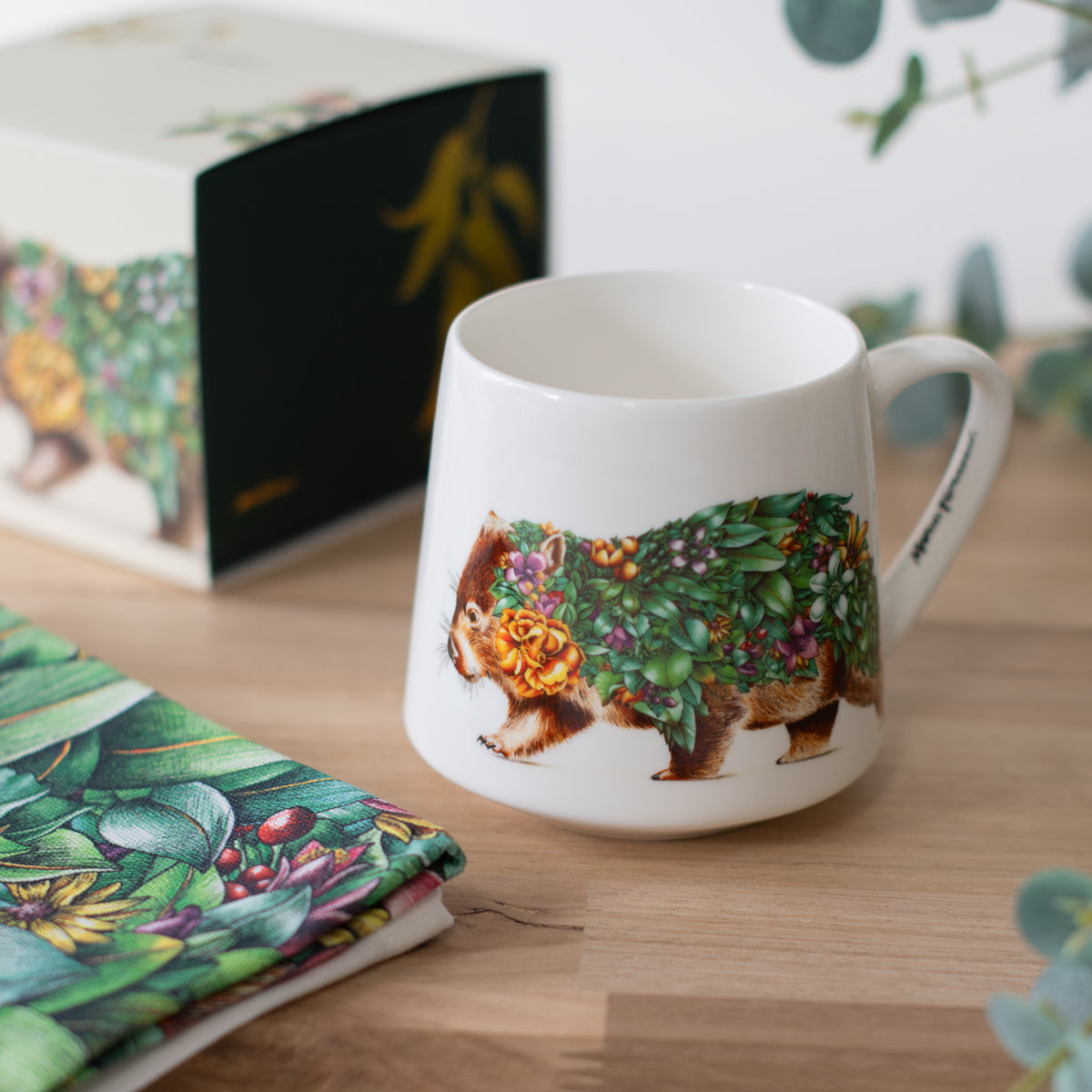 Mug 450ml – Wombat Bushwalk