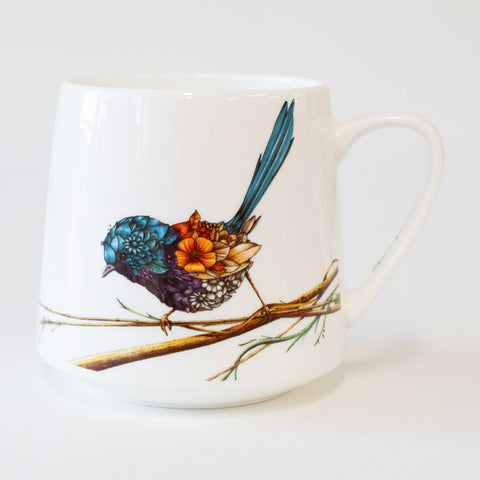 Mug 450ml – Variegated Fairy-wren (PRE-ORDER AVAILABLE)