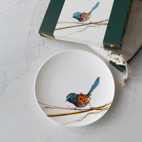 Plate 20cm – Variegated Fairy-wren