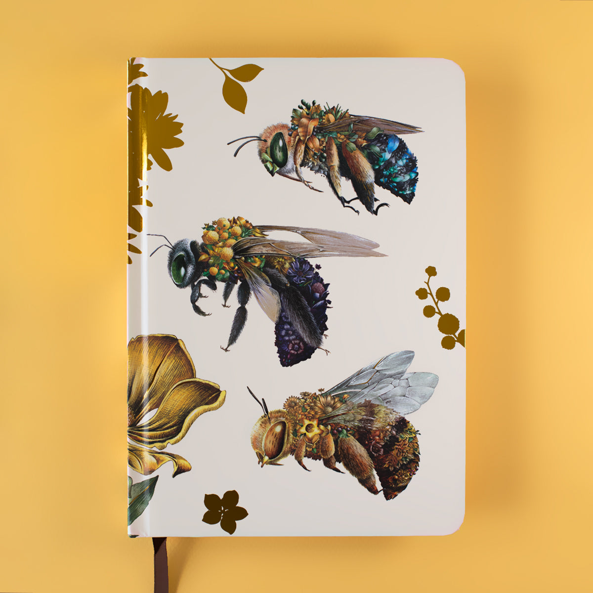 Hard Cover Writing Journal – Australian Bees